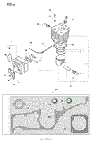 Cylinder and Muffler