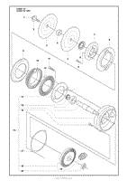 Gear Set And Flange Washer