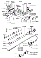 Chain Tensioner And Hydraulic Motor And Hose Guard Assembly