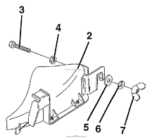 Mulcher Plate For 38 Inch Cut Mower