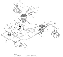 Husqvarna LZ 6125 TKAA (968999270) (2006-02) Parts Diagrams