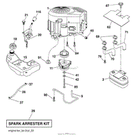 Engine / Fuel Tank