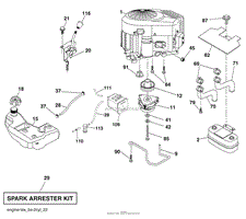 Engine / Fuel Tank