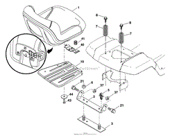 Husqvarna LOYTH 20 F 42 T (96045000200) (2006-02) Parts Diagrams