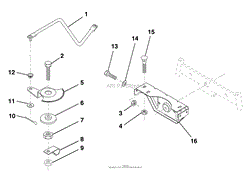 Sector Gear/Axle Support