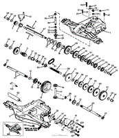 Peerless Transaxle - Model Number 930-055A