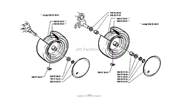 Rear And Front Wheel Assembly