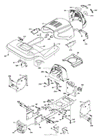 (￣▽￣;) Husqvarna YTH 18542 (917.279060) (960130002) (2005-03) Parts