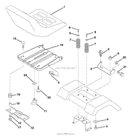 Husqvarna YTH 18542 (917.279060) (960130002) (2005-03) Parts