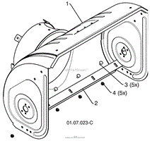 Auger Housing / Impeller Assembly-B