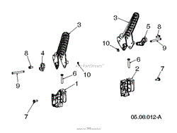 CONTROL PANEL DISCHARGE CHUTE(4)