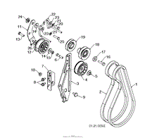 CHASSIS ENGINE PULLEYS(3)