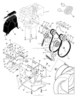 Chassis / Engine / Pulleys