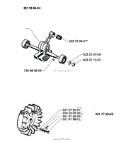 Crankshaft And Flywheel (Up To 5170103)