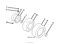 WHEELS TIRES