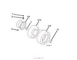 WHEELS TIRES