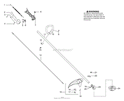 Handle, Shaft &amp; Cutting Head