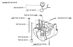 Crankcase/Fuel Tank