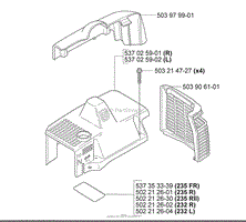 Top Cover / Muffler Guard