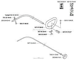 Shaft/Tube/Handle (323 C &amp; 325 C)