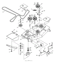 52&quot; Front Deck Assembly