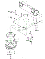 ENGINE MOUNTING GUARDS MUFFLER