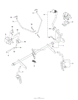 BRAKE / REAR MOWER LIFT