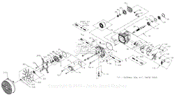 Pump 1GQN-DY1X-XXXX Service Schematic