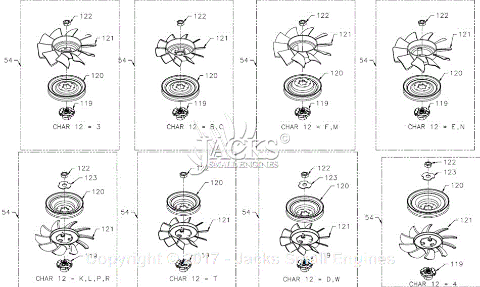Hydro Gear ZC-ACBB-3DKB-1FPX Parts Diagrams