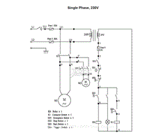 Electical Connections - CS-315 - 1 Phase