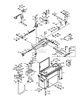 Parts List 1 - 8VS Saw Stand &amp; Bed