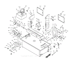 Parts List 1 - 916V - Saw Stand and Bed