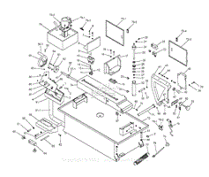 Parts List 3 - 1018V - Saw Stand and Bed