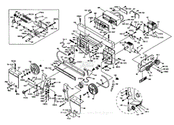 Parts List 3 - Saw Arm - HBS 1018W