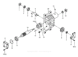 Parts List 4 - Gear Speed Reducing Box