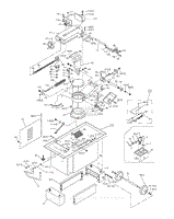 Parts List 1 - Table and Stand Assembly