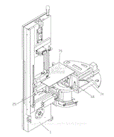 Parts List 8 - Vise and Table Assembly - HVBS-10-DMW DMWC