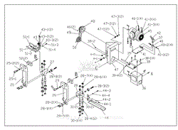 Parts List 3 - Motor and Support Arm - HVBS-8-DMW