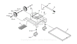 Parts List 4 - Base Assembly - HVBS-8-DMW