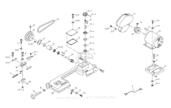 Parts List 1 - Lower Saw Head