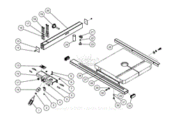 Parts List 7 - Rip Fence Assembly