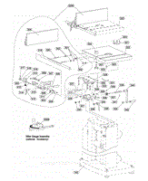Parts List 7 - Table and Miter Gauge Assembly (JWBS-14SF-3)