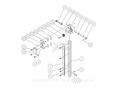 Parts List 12 - Guide Bar Bracket Assembly (JWBS-18,20)