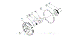 Parts List 14 - Lower Wheel Assembly (JWBS-18)