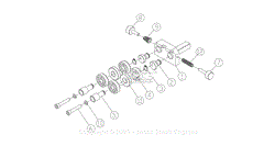 Parts List 15 - Lower Blade Guide Assembly (JWBS-18,20)