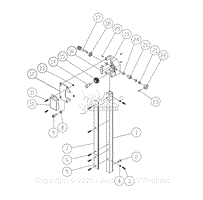 Parts List 4 - Guide Bar Bracket Assembly (JWBS-15)