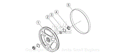 Parts List 5 - Upper Wheel Assembly (JWBS-15)