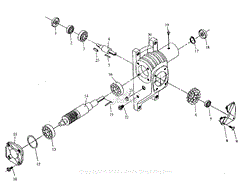 Parts List 3 - Gear Speed Reducer Assembly