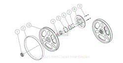 Parts List 7 - Lower Wheel Assembly