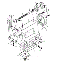 Parts List 6 - Tailstock Assembly